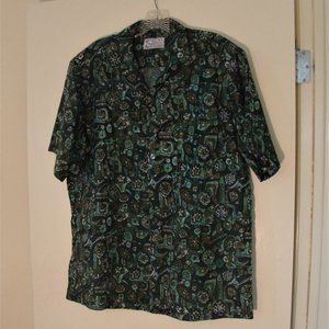 Vintage Hawaiian shirt, lightweight, size L